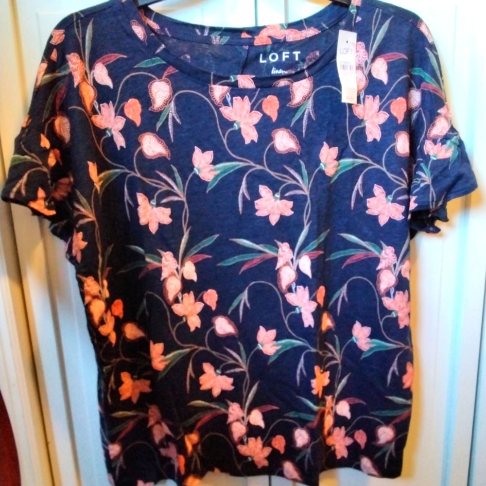 LOFT Tees Linen NEW